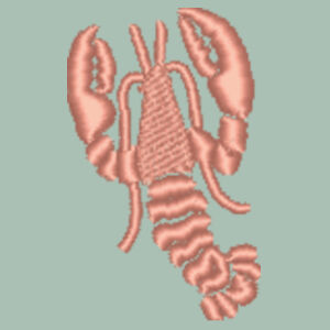 Kids T Shirt with 40mm Lobster Embroidery  Design