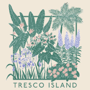 Unisex T Shirt with Botanical Print Design