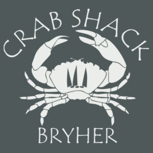 Crab Shack Apron in Dark Grey Design