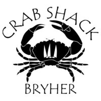 Breton T Shirt in Red / White with Crab Shack logo Design