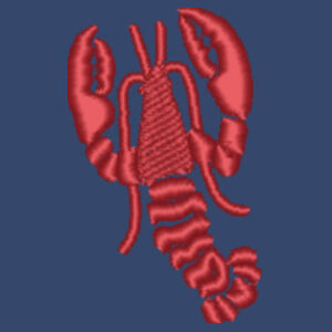 Staff Backpack in Navy with Lobster Embroidery  Design