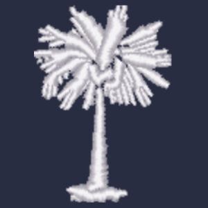 ¼ Zip Sweatshirt with the 35mm Palm Tree Embroidery Design
