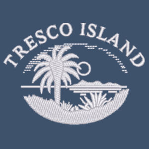 Organic Cord Baseball Cap with Tresco Embroidery Design