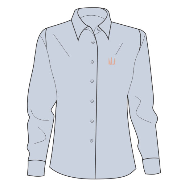 Ladies Brook Taverner Shirt with 40mm Sails Embroidery  Thumbnail