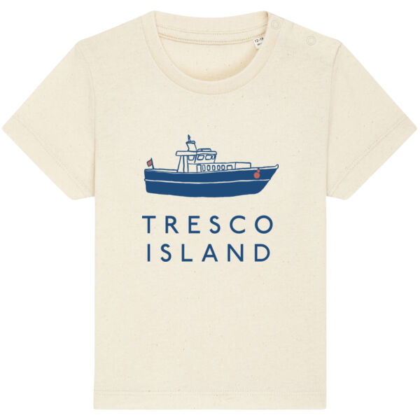 Baby T Shirt with Firethorn Print to Front Thumbnail