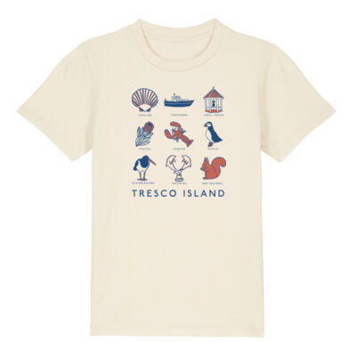 Kids T Shirt with Illustration Print to Front Thumbnail