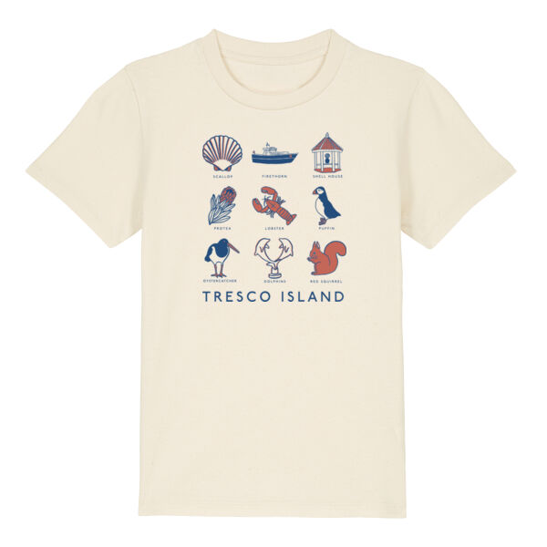 Kids T Shirt with Illustration Print to Front Thumbnail