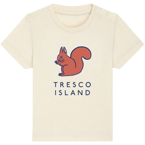 Baby T Shirt with Squirrel Print to Front Thumbnail