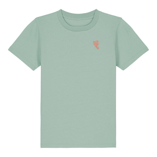 Kids T Shirt with 40mm Lobster Embroidery  Thumbnail