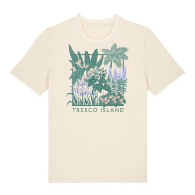 Unisex T Shirt with Botanical Print Thumbnail