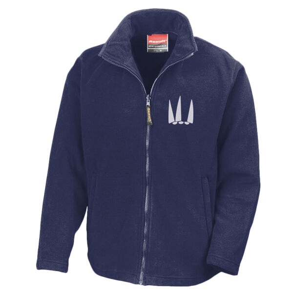 Mens Horizon Fleece Jacket with 80mm Sails Embroidery Thumbnail