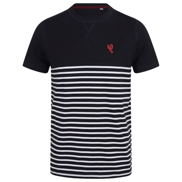 Breton T Shirt with Lobster Embroidery Thumbnail