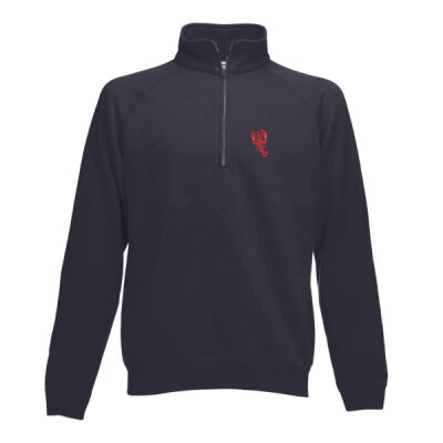 ¼ Zip Fleece with Lobster Embroidery Thumbnail