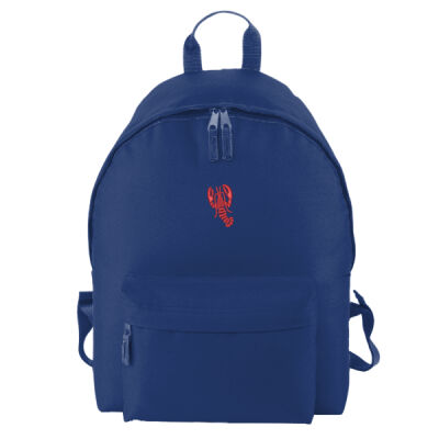 Staff Backpack in Navy with Lobster Embroidery  Thumbnail