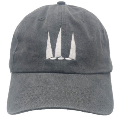 Vintage Low Profile Cap with 50mm Sails Embroidered Logo Thumbnail