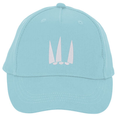 Kids Cap Low Profile Cap with 50mm Sails Embroidered Logo Thumbnail