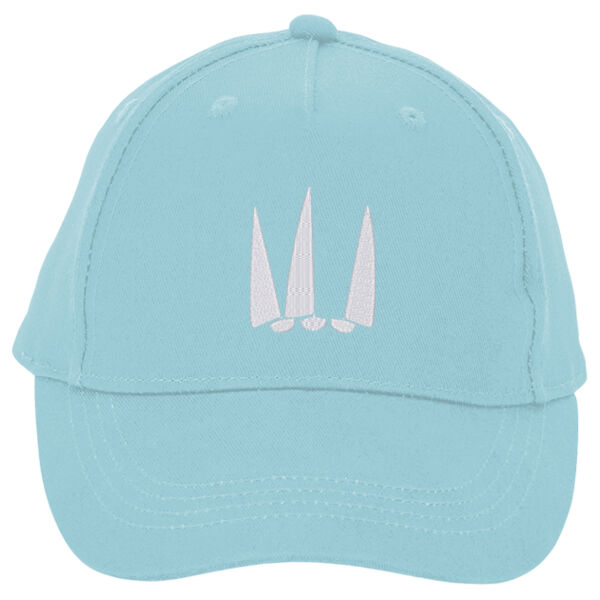 Kids Cap Low Profile Cap with 50mm Sails Embroidered Logo Thumbnail