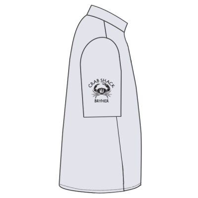 Chefs Short Sleeve Tunic - Crab Shack Thumbnail