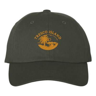 Organic Cord Baseball Cap with Tresco Embroidery  Thumbnail