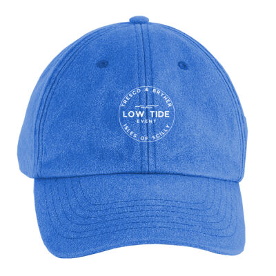 Vintage Low Profile Cap with Low Tide Printed Logo Thumbnail